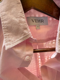Linen blend shirt - Pink